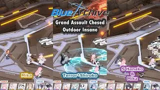 Blue Archive Global - Grand Assault Chesed Outdoor Insane (May'25)