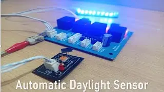 DIY Automatic Daylight Sensor 🌞➡️💡 | Smart Light Control Project