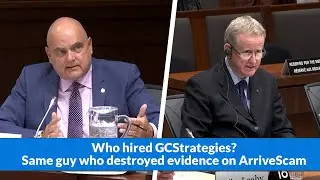 Who hired GCStrategies? Same guy who destroyed evidence on ArriveScam