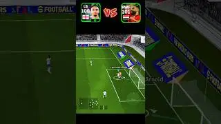 (Powt) Alexarnder arnold Vs Mohammad shala curl stunning shot challenge☠️#efootball #efootball2025