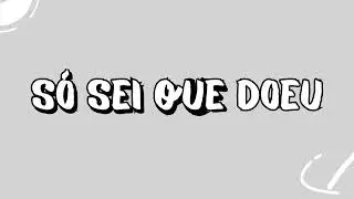 S&oacute; sei que doeu - San Oliveira