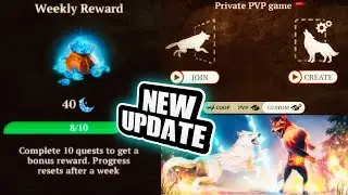 NEW: Weekly Quest, Private PVP, Paid Premium ☾ The Wolf Online Simulator 2022