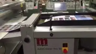 Morgana AutoCreaser Pro 50 in-line with UV Coater