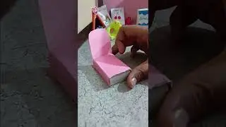 #craft#bed#paper bed#easycraft#diybed#easy diy#cute diy#diy from waste #sumaiya#ayesha
