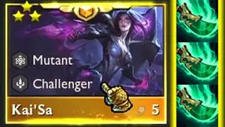 3 Shojin Kai'sa | 3-Star 5 Mutant 3 Socialite | TFT Set 6
