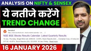 Nifty and Sensex Analysis for FRIDAY 16 JAN 2026 | Nifty & Sensex Tomorrow
