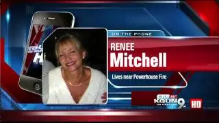 Powerhouse Fire grows in Southern California