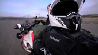 Steph Jeavons takes off solo around the world on a Honda CRF250L motorcycle