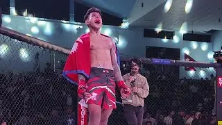 Fight of Kunjan Kakshapti [NEPAL] Vs Kedo sirie [India] | Nepal warrior championship | #nwc #ufc