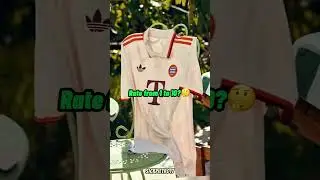 BAYERN NEW THIRD SHIRT 2024/25!🎽⚪️🔴 #shorts