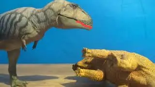 New Meraxes Gigas and Disney Carnotaurus Figures #disney #dinosaur #carnotaurus #pnso #rebor