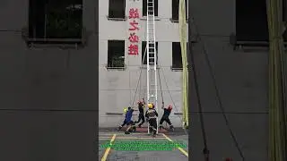 Fire Ladder Drill Secrets: 60-Second Rescue Setup!​