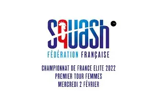 CHAMPIONNAT DE FRANCE ELITE &ndash; 1/8 F &ndash; MARIE STEPHAN VS AMANDINE GOBLET - COURT3