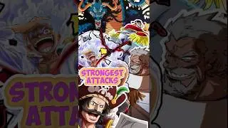 Strongest Attacks in ONE PIECE !! #onepiece #anime