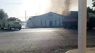 WATCH: Second fire in seven days ignites in Cross Plains