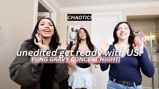 Chaotic Bestie GRWM Перед концертом Yung Gravy 💅🎶 (нередактировано + слишком реалистично)