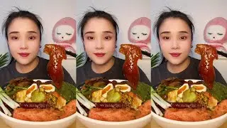 【ASMR】【MUKBANG】東坡肉 DELICIOUS PORK BELLY | EATING SHOW | CHINESE MUKBANG | 食べ | 吃播 LOVE EAT #011