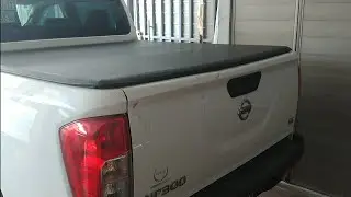 Batea parte #2 Instalación lona marítima NP300 Frontier Navara  bed cover instalation