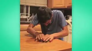 Zach King Turning Rubik's Cube into candy Cave Monster Voice 