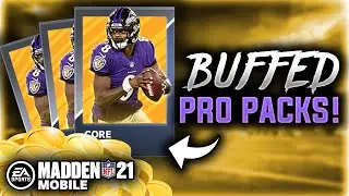 1 MILLION COINS of BUFFED Pro Packs! - Madden Mobile 21