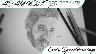 [Speed Art]: Adam Kovic Part.1  (Face and Hair)