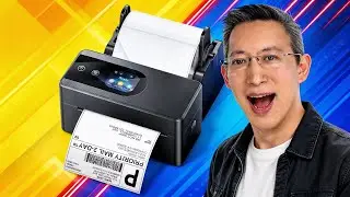 Phomemo PM64D Review &ndash; The BEST Bluetooth Shipping Label Printer for Small Businesses!
