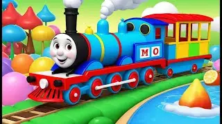 Baby Choo Choo&rsquo;s Marshmallow Station 🚂🍬 | 3D Animated Nursery Rhyme for Kids