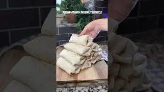 FREEZER MEAL SERIES EPISODE 5: Breakfast Burritos 🌯 #easyrecipe #breakfastideas #breakfastburritos