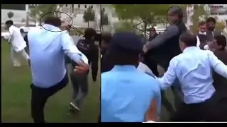 Pml N Leder vs PTI workers latest  fight