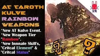 Kjaar Weapons To Look Out For | AT Kulve Taroth Event - Monster Hunter World