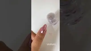 🌈NEW! Best Mirror Metallic Chrome I've Ever Used! #varnail #nails #naildesign