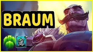 BRAUM VS THRESH SUPPORT GAMEPLAY