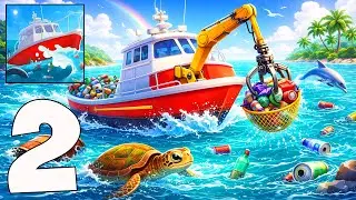 Clean the Sea! &ndash; How to Clean Oceans & Earn Cash &ndash; Mobile Gameplay Part 2 (iOS, Android)