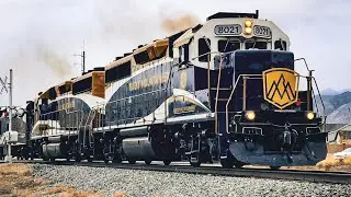 Rocky Mountaineer&rsquo;s Canyon Spirit on their eastbound journey!