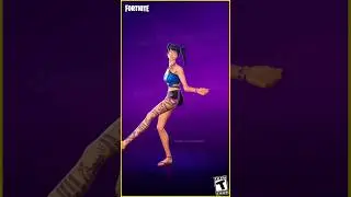 Fortnite Jump Emote Scuba Crystal Skin Thicc 🍑😜 뛰어 Blackpink Kpop Song 😱🔥