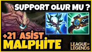 Destek Olur mu ? 🤔 | Malphite | League of Legends