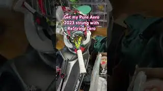 Getting my Babolat Pure Aero 2023 strung with ReString Zero