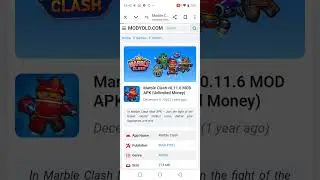 cara download game marble clash Mod terbaru 2024