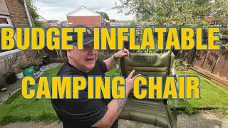 Budget inflatable camping chair