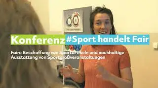 Konferenz #Sport Handelt Fair in Leipzig
