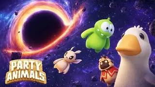 I DON'T WANT TO GO INTO THE BLACKHOLE!!! | Party Animals W/ Friends