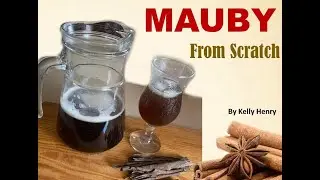 How to make MAUBY, FROM SCRATCH by Kelly Henry #mauby #tastyrecipes #caribbeanrecipes