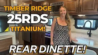 NEW ‘26 Timber Ridge 25RDS Rear Dinette TT w/Picture Window! 4 Seasons, Off Grid, & Off Road! 
