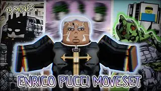 Enrico Pucci Moveset | Jojos Bizarre Adventure | JJS Skill Builder Showcase