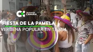 Tejina, en Tenerife, ha acogido este lunes la fiesta de la pamela