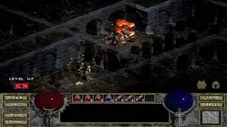 Diablo 1 Hardcore Warrior Attempt 1 - Died in 1 Hour at Catacombs Lvl 5