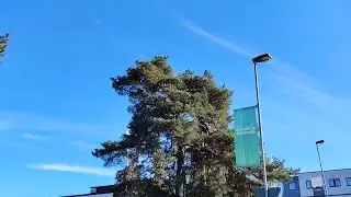 Beautiful Scenery with Plane Flying in the Sky | Peaceful Nature & Travel Vibes ✈️✨