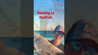Redfish⭐️ #fyp #fishing #redfish #girl #shorts #viral #florida #share #catch #bikini #beach #fun