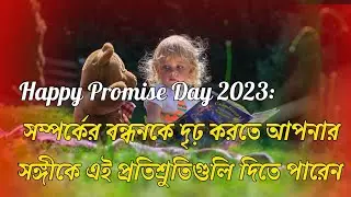 Happy Promise Day❤️✨️||Bangla motivational quotes||Best motivational video in bangla