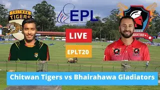 Live Chitwan Tigers vs Bhairahawa Gladiators Everest Premier League 2021